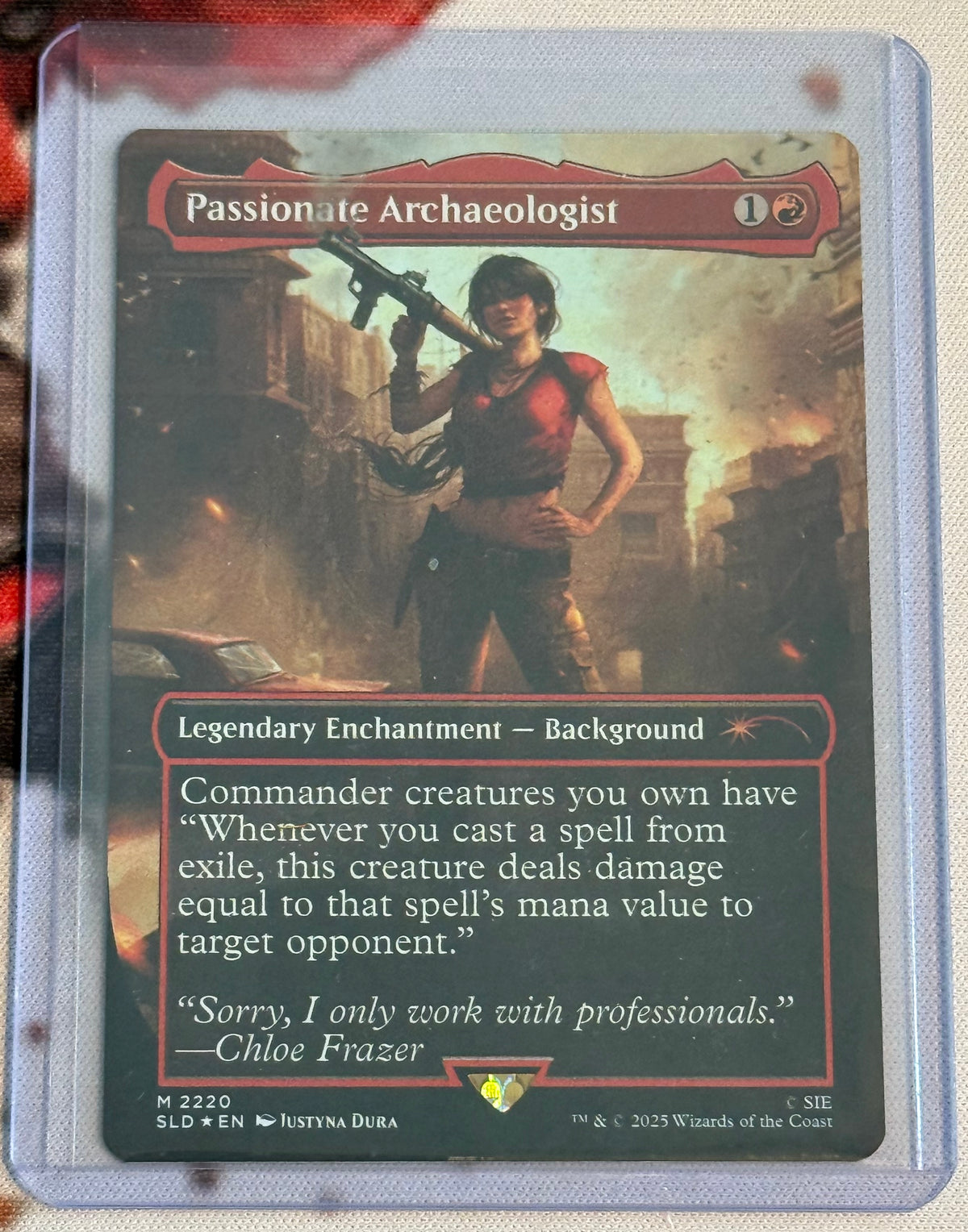 MTG Secret Lair - Passionate Archaeologist Rainbow Foil - Mythic - #2220 - NM/M