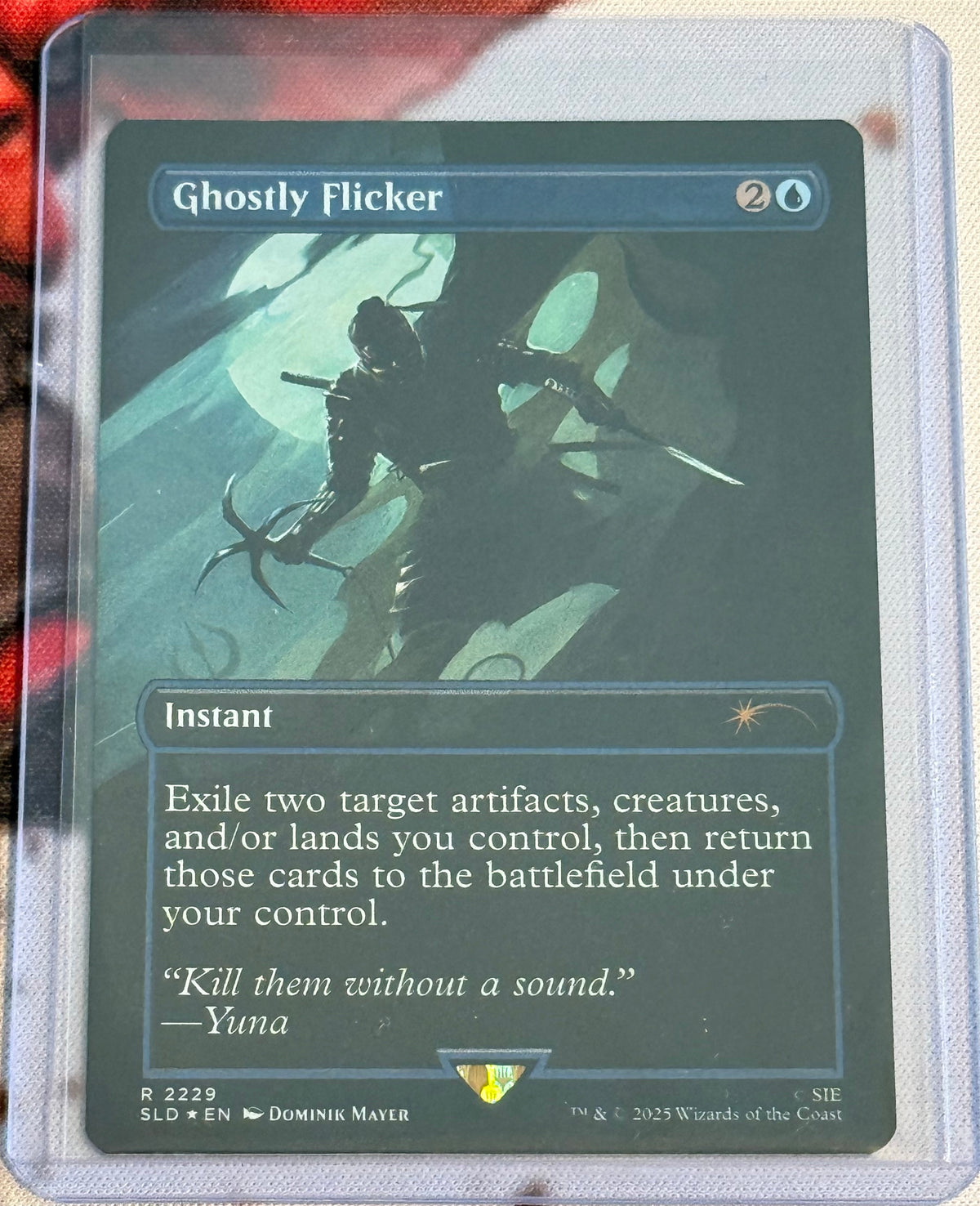 MTG Secret Lair - Ghostly Flicker Rainbow Foil - Rare - #2229 - NM/M