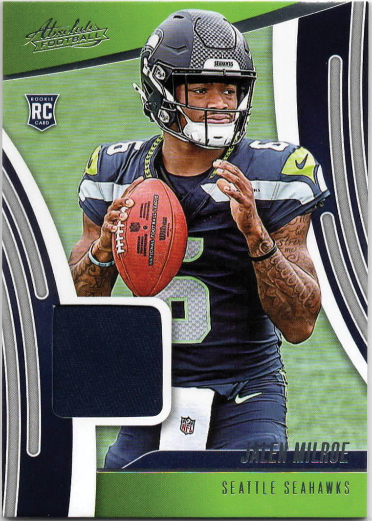 NFL - 2025 Panini Absolute - Jalen Milroe ROOKIE RELIC - ARM-JME - Mint