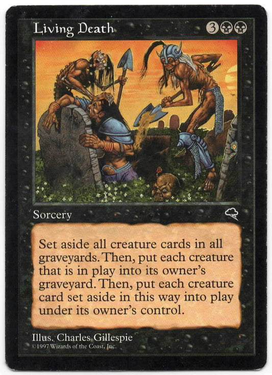 Magic the Gathering - Living Death - RARE - Tempest - LP