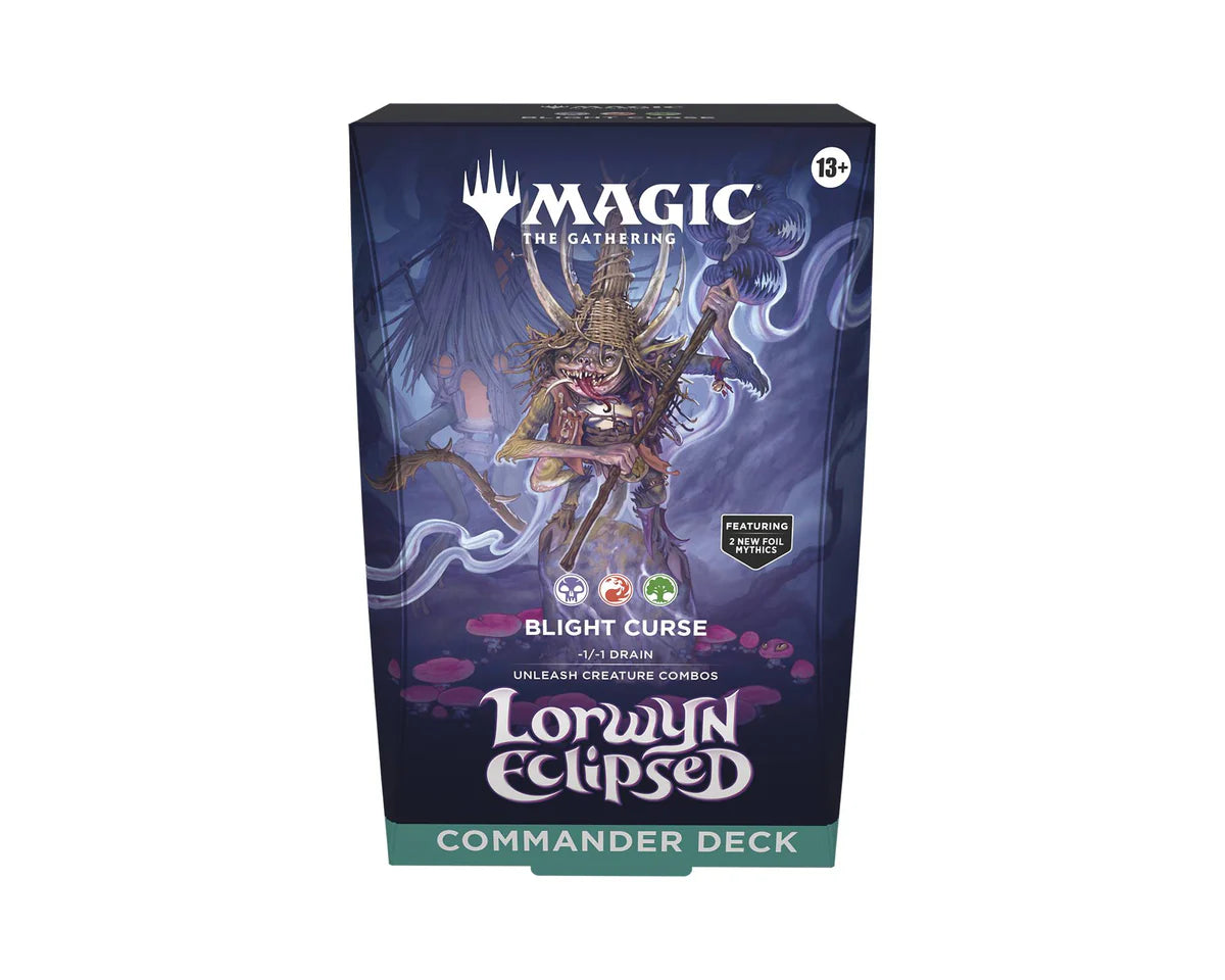 Magic the Gathering - Lorwyn Eclipsed Commander Deck - Blight Curse - New/Sealed