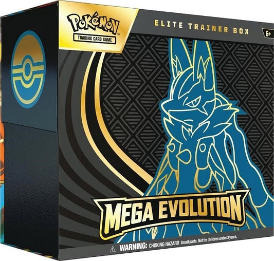 Pokemon TCG - Mega Evolution Elite Trainer Box - Mega Lucario - New/Sealed