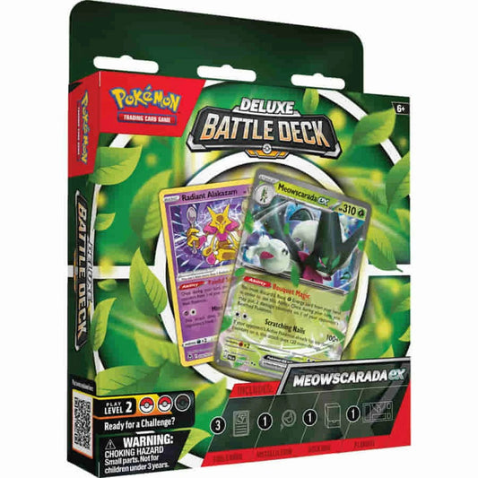 Pokemon TCG - ex Deluxe Battle Decks - Meowscarada (Grass) - New/Sealed