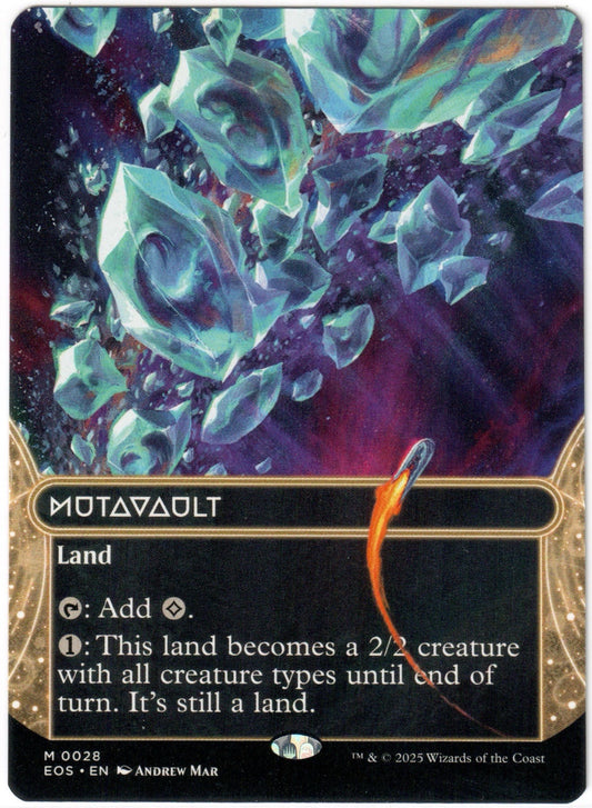 Magic the Gathering - Mutavault Borderless - MYTHIC - Edge of Eternities - Mint