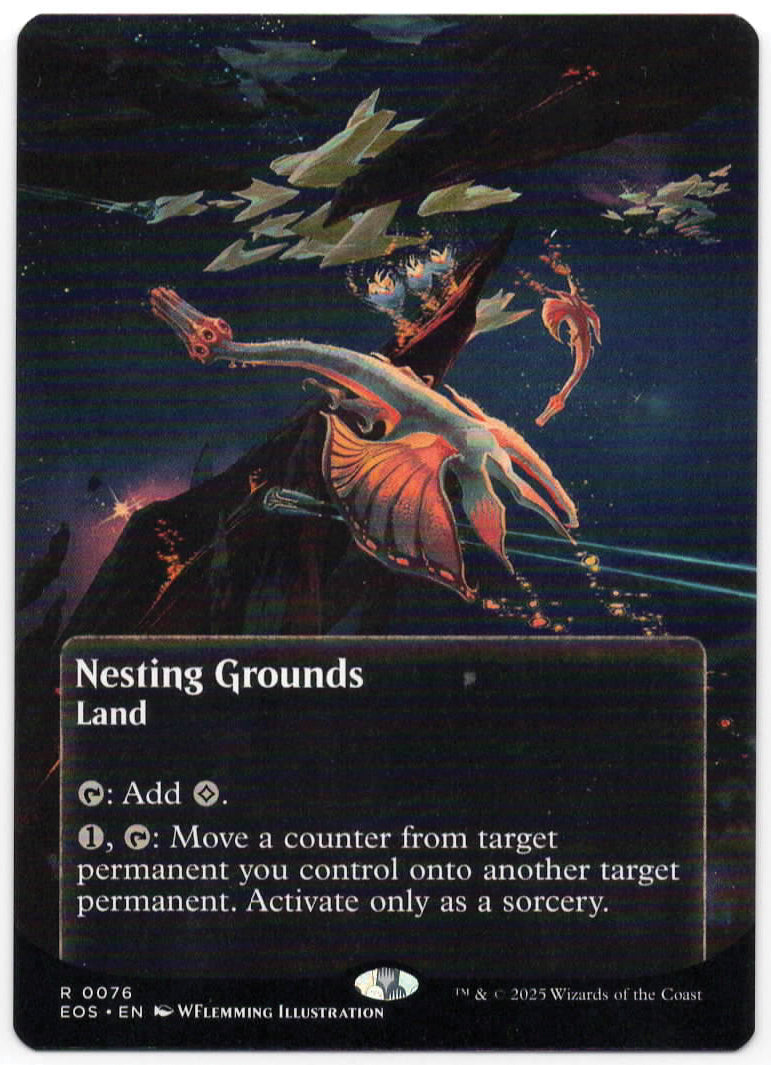 Magic the Gathering - Nesting Grounds Borderless - RARE - 76 - Edge of Eternities - Mint