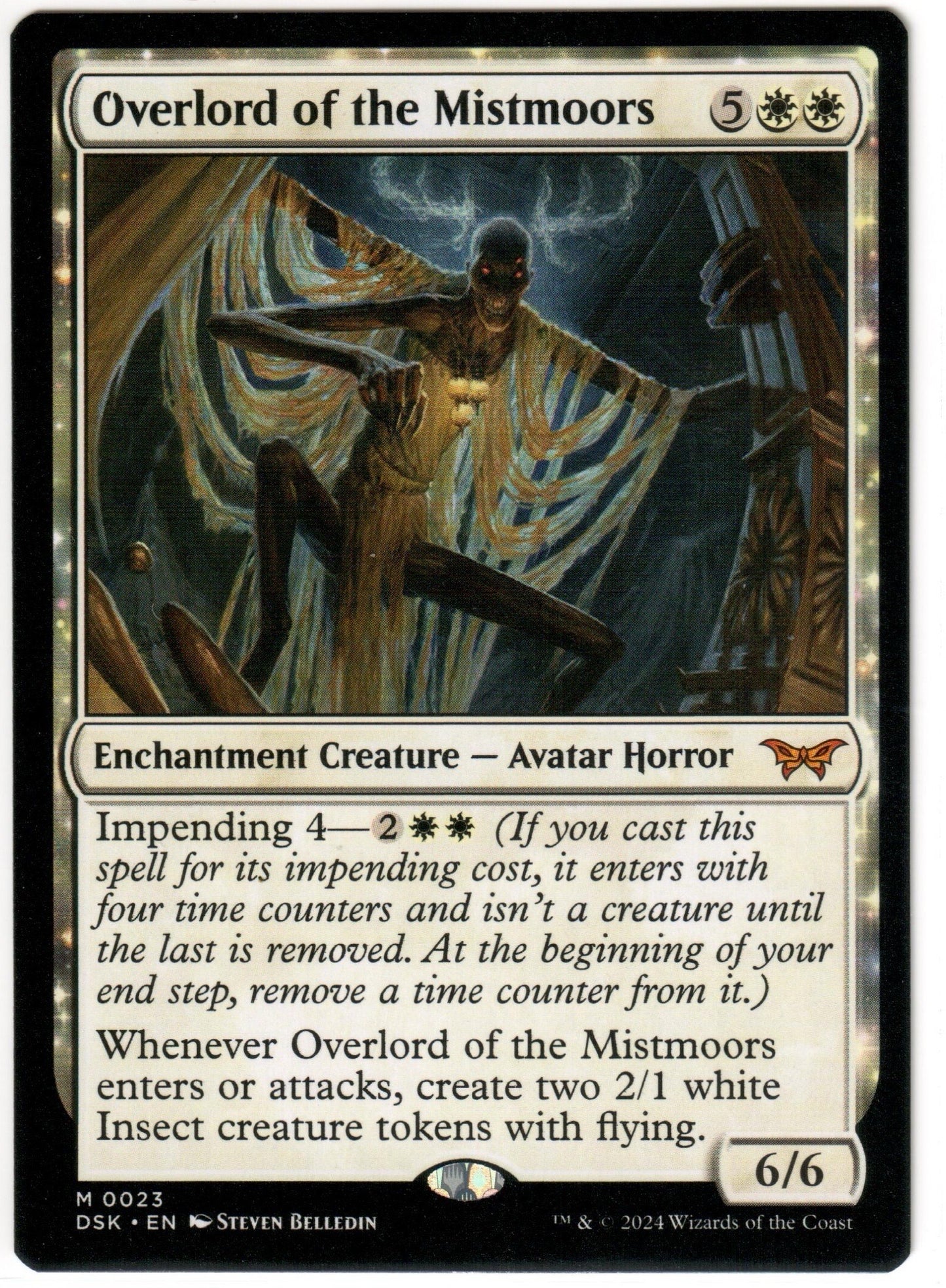 Magic the Gathering - Overlord of the Mistmoors - Duskmourn - MYTHIC - Mint/Near Mint