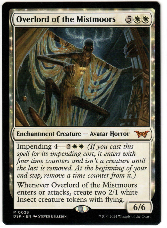Magic the Gathering - Overlord of the Mistmoors - Duskmourn - MYTHIC - Mint/Near Mint