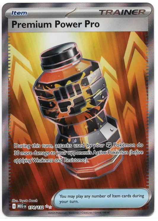 Pokemon TCG - Premium Power Pro - 174/132 - ME01: Mega Evolution - Ultra Rare - Mint
