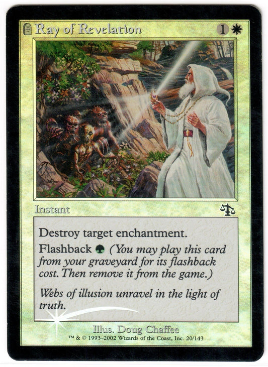 Magic the Gathering - Ray of Revelation FOIL - Judgment - MP+/LP-