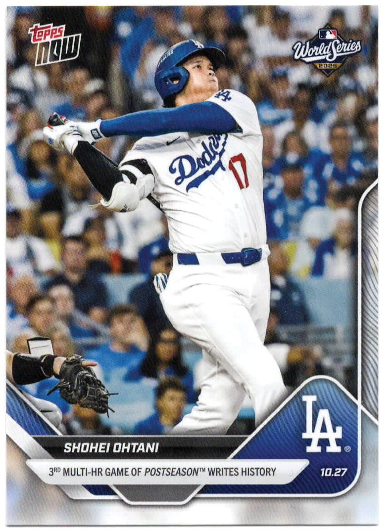 MLB - 2025 Topps NOW - Shohei Ohtani - 10/27/2025 - 903 - Mint