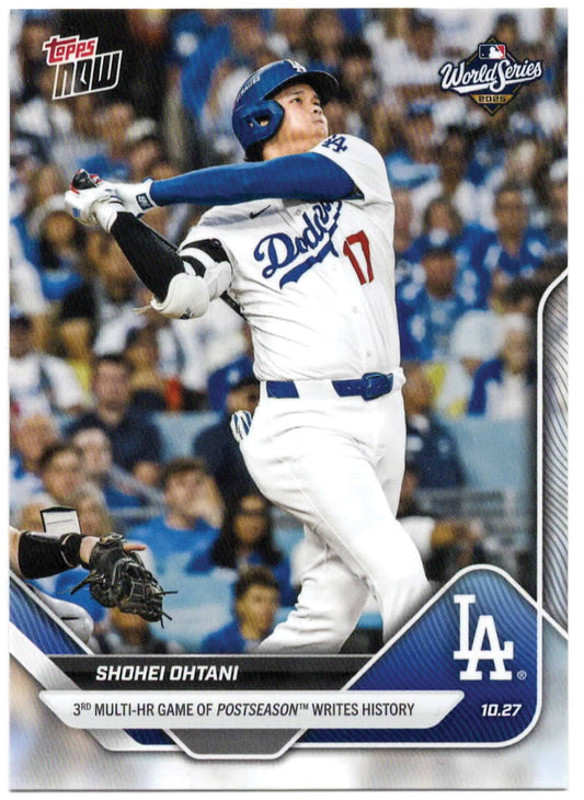 MLB - 2025 Topps NOW - Shohei Ohtani - 10/27/2025 - 903 - Mint