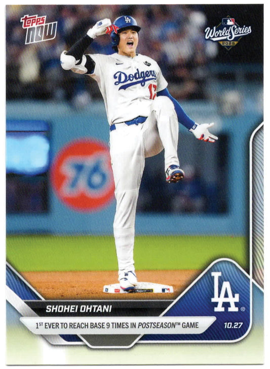 MLB - 2025 Topps NOW - Shohei Ohtani - 10/27/2025 - 906 - Mint