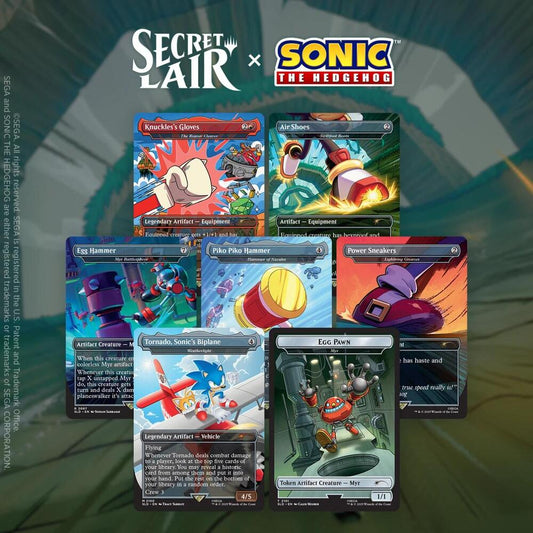 Secret Lair x Sonic the Hedgehog NON-FOIL Sets