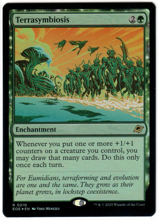 Magic the Gathering - Terrasymbiosis - Foil - RARE - Edge of Eternities - Mint