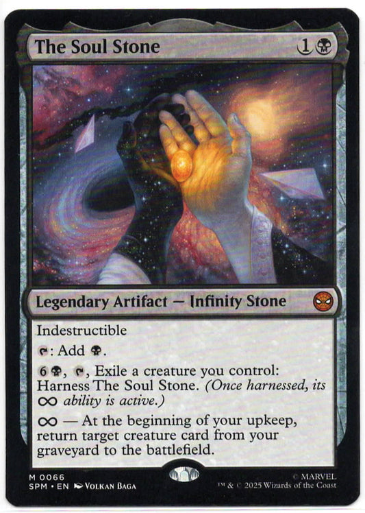 Magic the Gathering - The Soul Stone - 66 - MYTHIC - Spider-Man - Mint