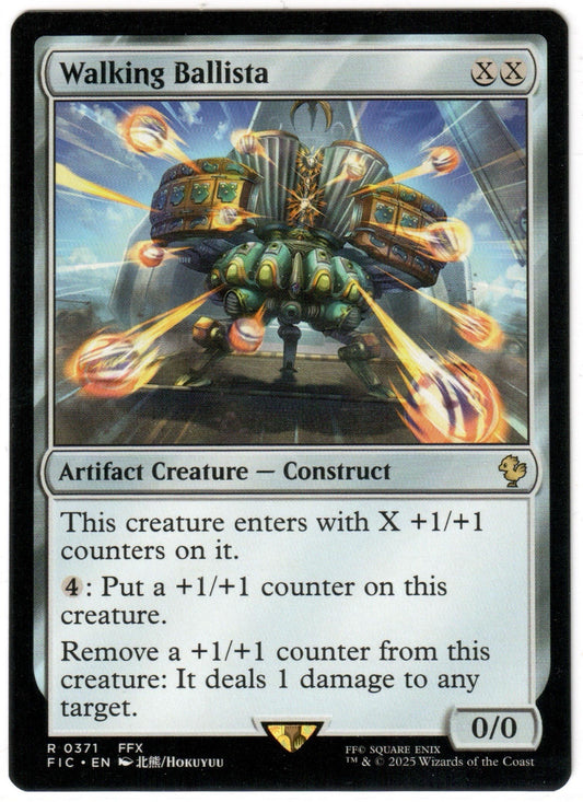 Magic the Gathering - Walking Ballista - RARE - Final Fantasy - Mint