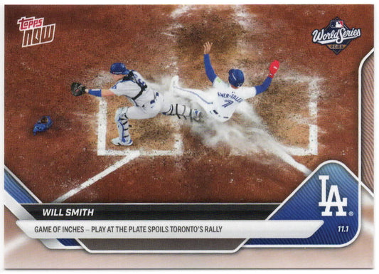 MLB - 2025 Topps NOW - Will Smith - 11/01/2025 - 922 - Mint